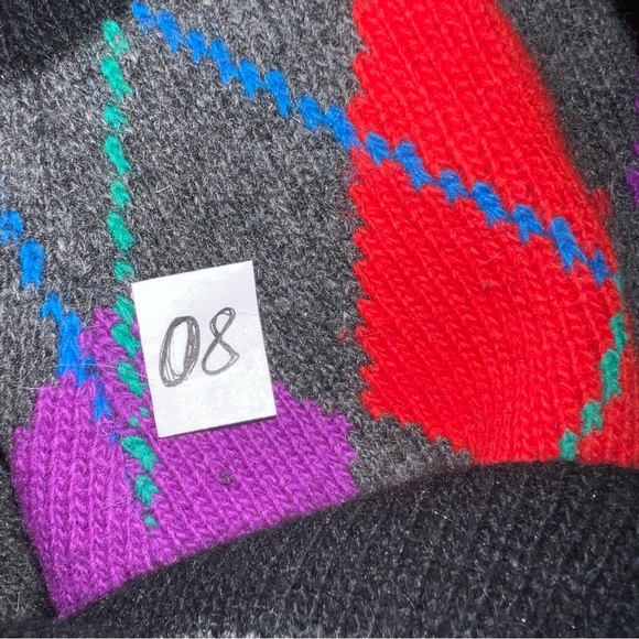 Vintage Lambswool Angora Cardigan Sweater Size Large - Picture 16 of 16